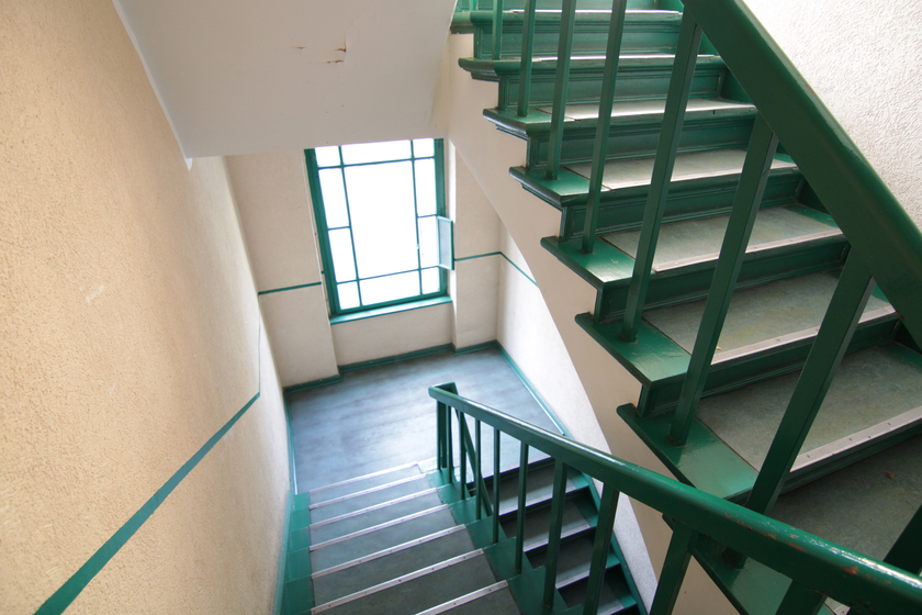 Angenehmes Treppenhaus