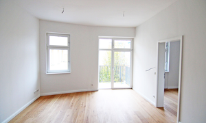 Blick in das Wohnzimmer