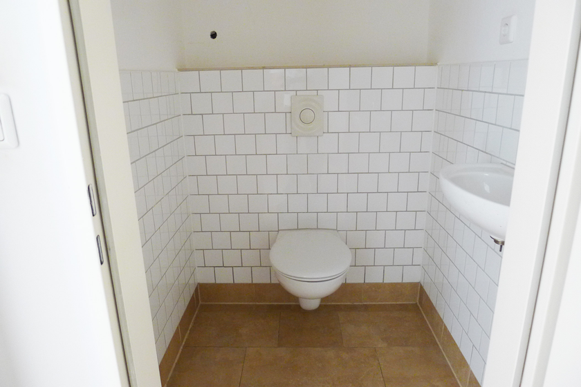 WC der Fläche