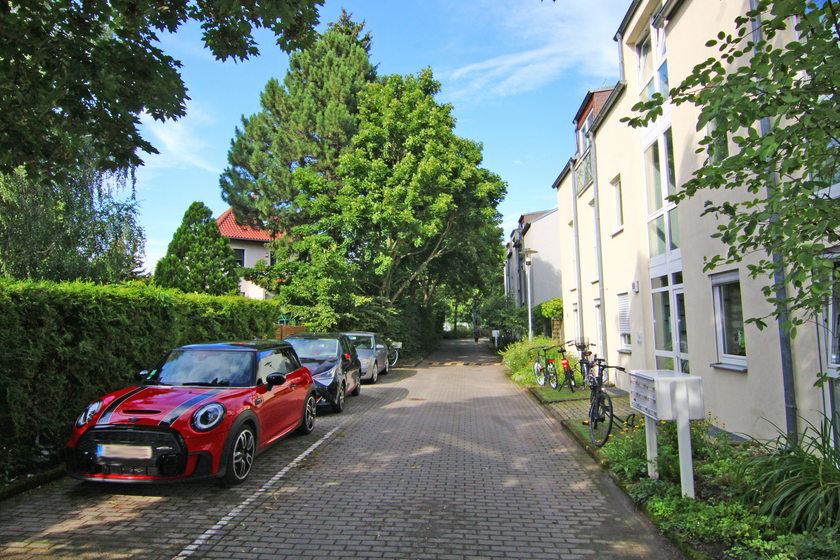 Kleine, idyllische Wohnstraße