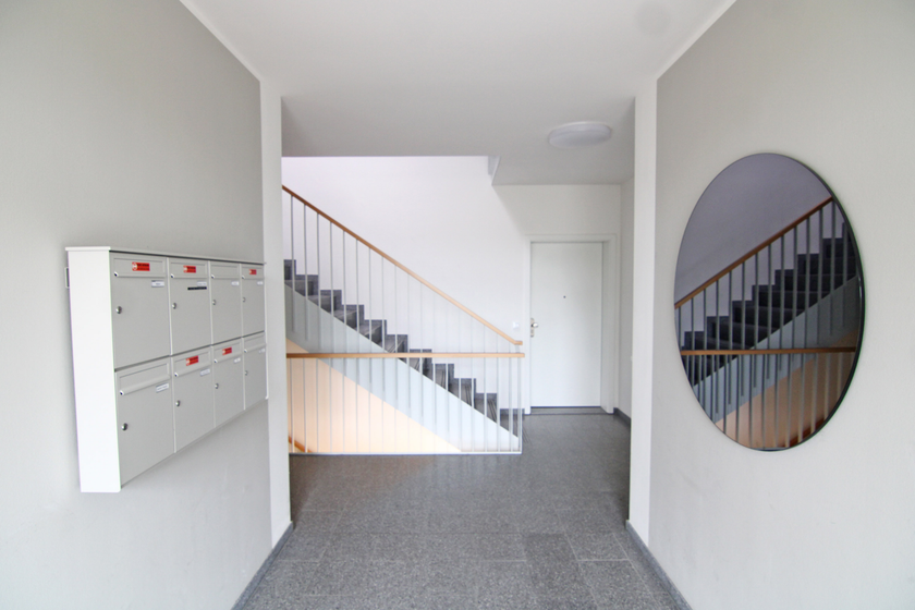 Angenehmes Treppenhaus