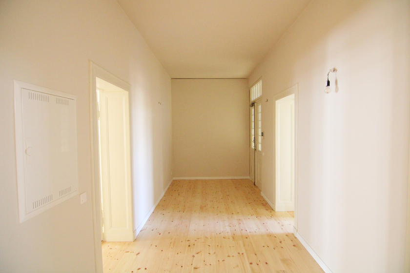 Imposanter Flur der Wohnung