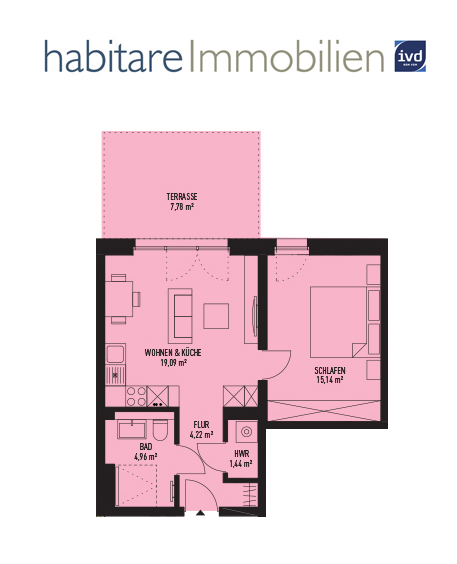 Hübscher Zuschnitt